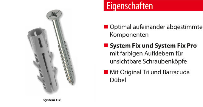 TOX SystemFix Befestigungsset